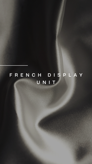 French Display Unit Collection.
