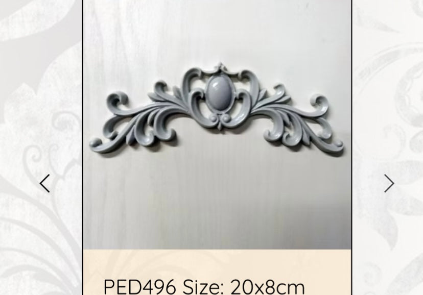 White Double Vanity, 1500 x 500, three drawer and choice of embellishments and colour.