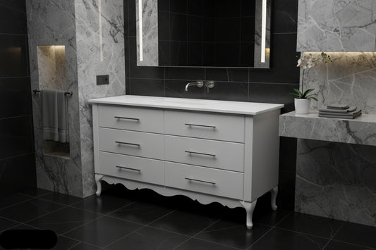 Double Queen Anne Vanity